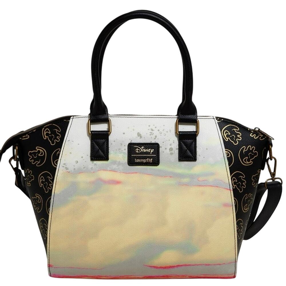 Loungefly Disney The Lion King Pride Rock Satchel Bag with matching wallet set - Picture 5 of 6